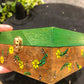 Floral Pressed and Painted Trinket Box