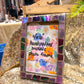 Pink Iridescent Mosaic 4”x6” Photo Frame