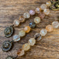 Mixed Rutilated Quartz Keychains