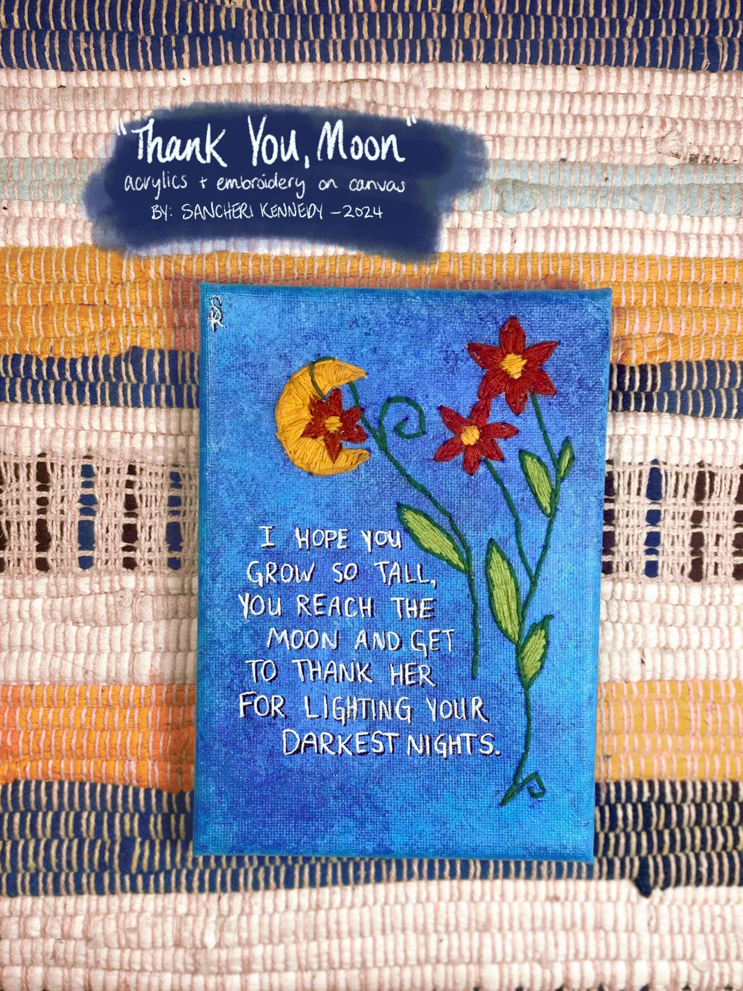 Thank You, Moon (Sticker/Magnet Prints)