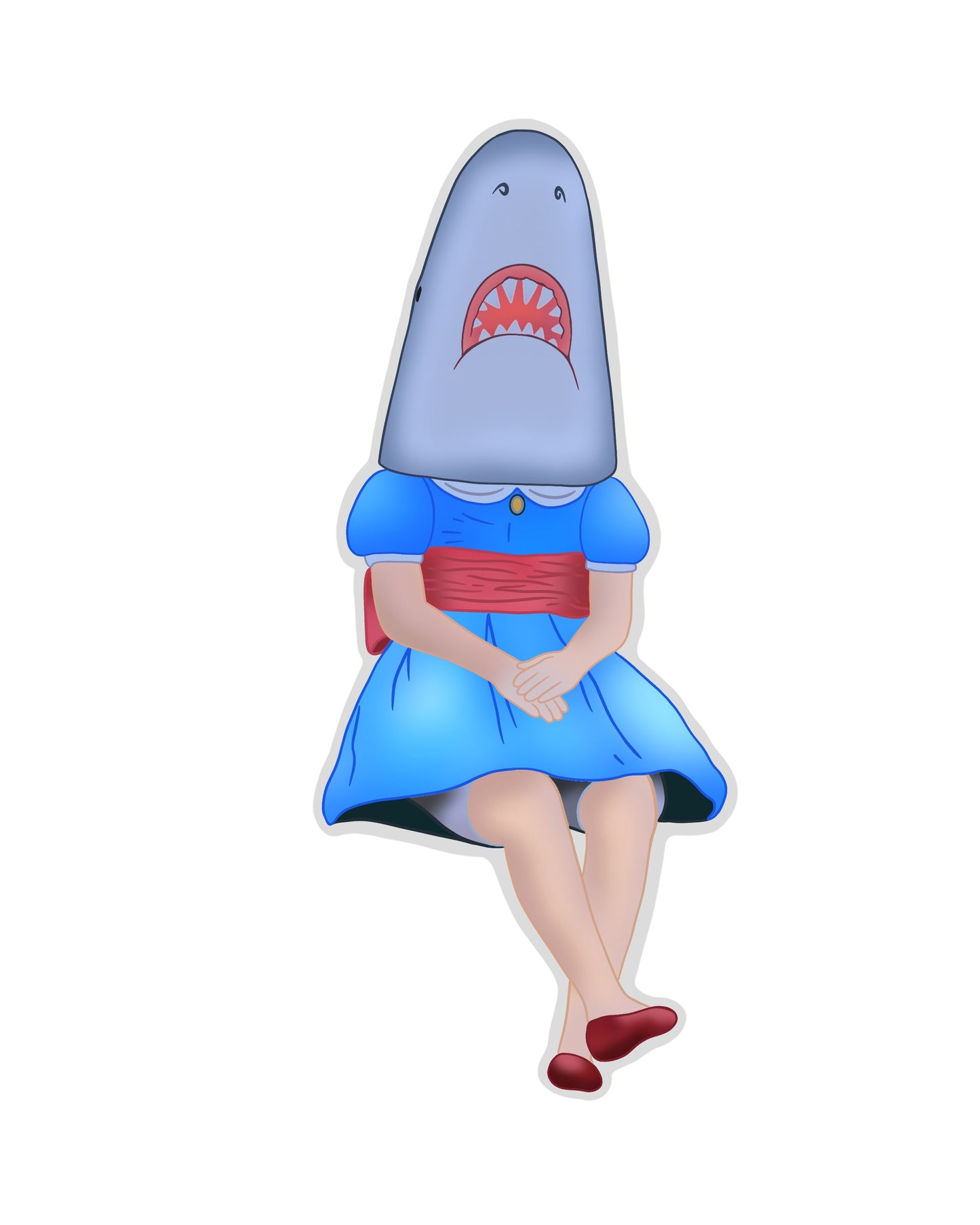 Canalside Shark Girl