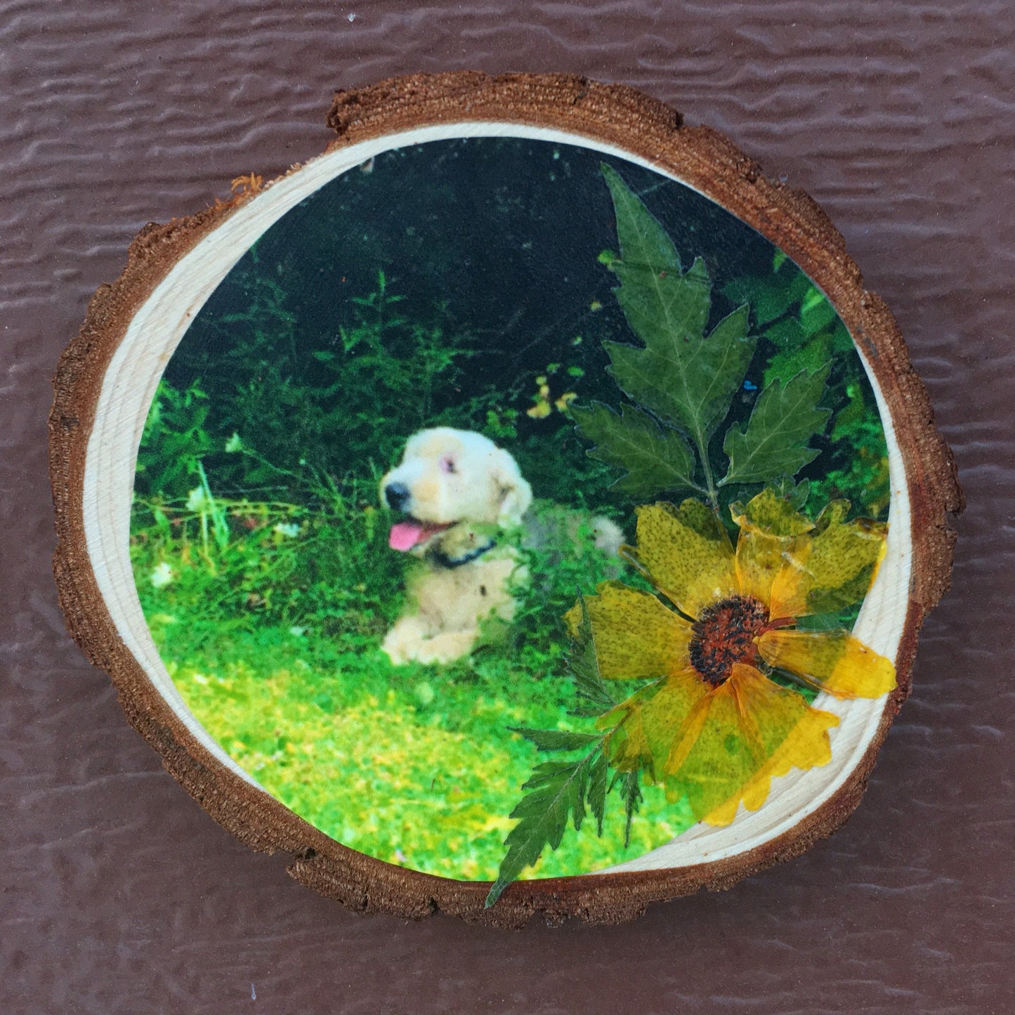 Customizable Wooden Picture Magnet