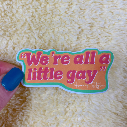 Little Gay Sticker