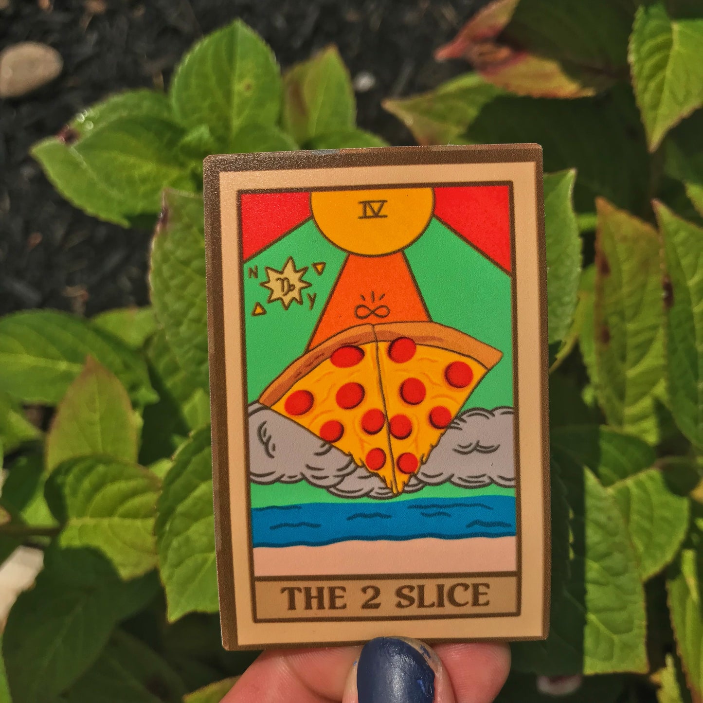 Maria’s Pizza Tarot Card