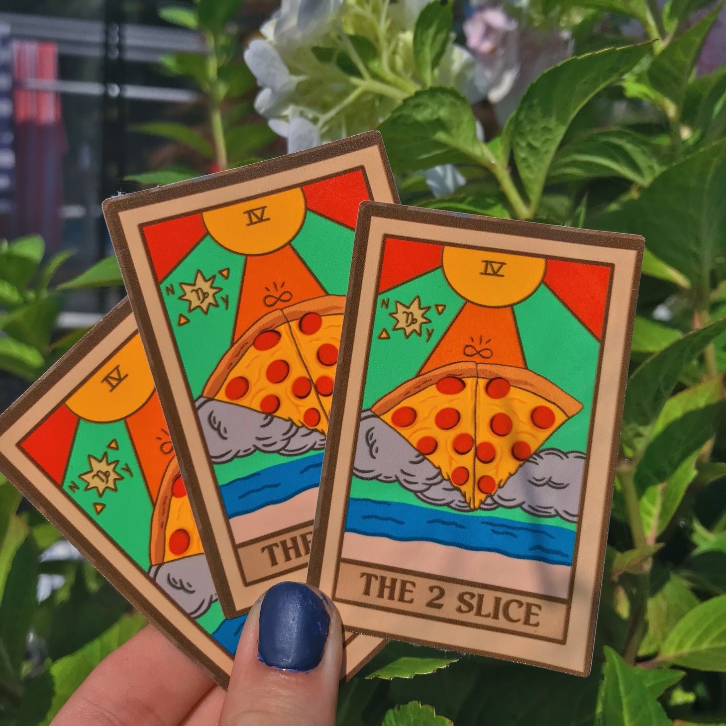 Maria’s Pizza Tarot Card