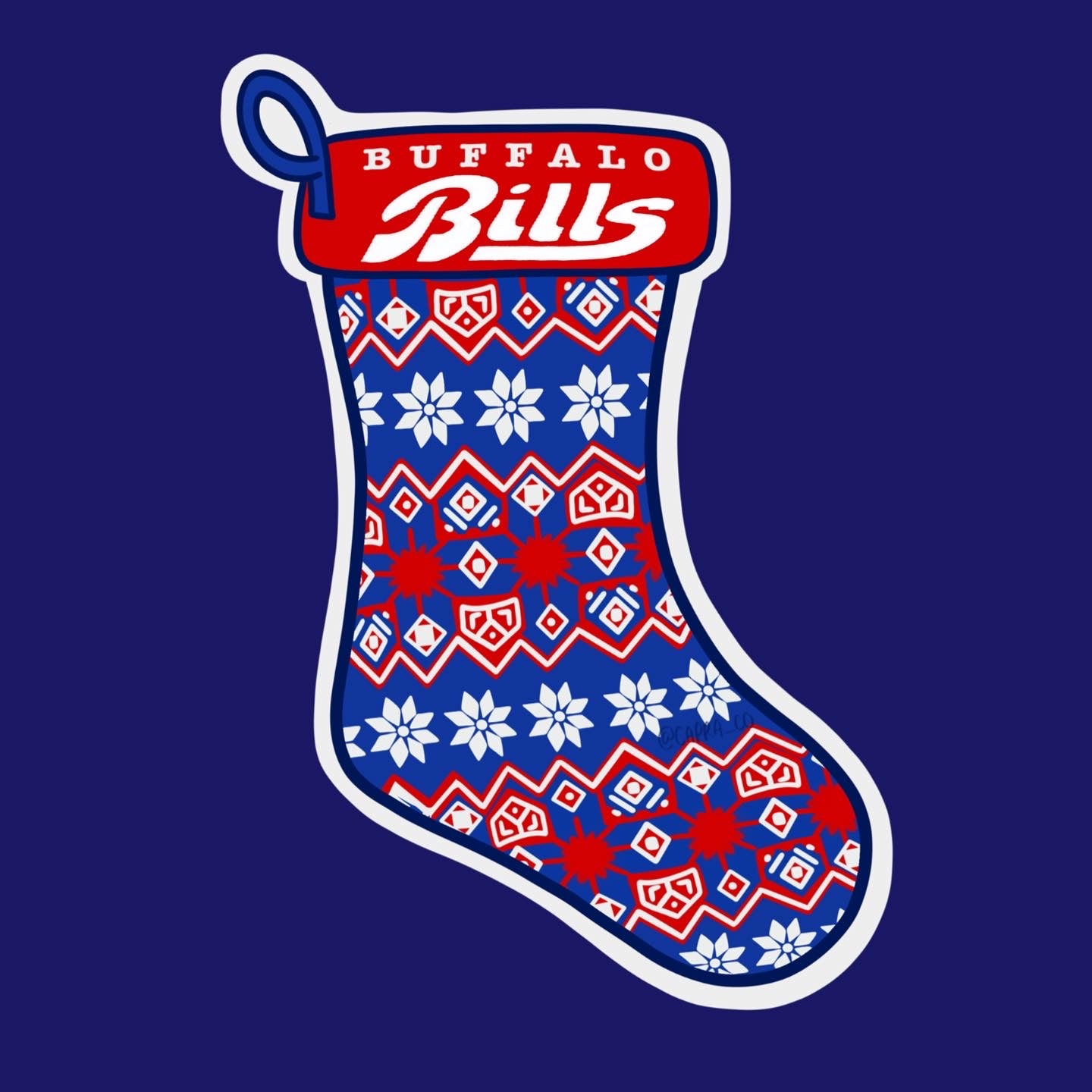 Buffalo Bills Christmas Stocking